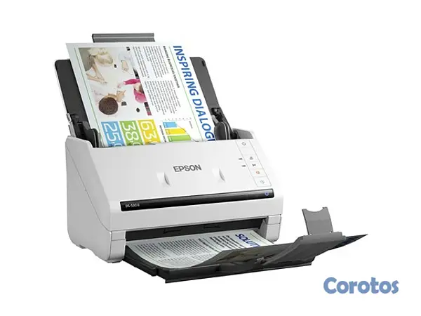 impresoras y scanners - SCANNER EPSON DS-530II, DS-530, 35 PPM / 70 IPM: 300 DPI BLANCO Y NEGRO, COLOR,  3