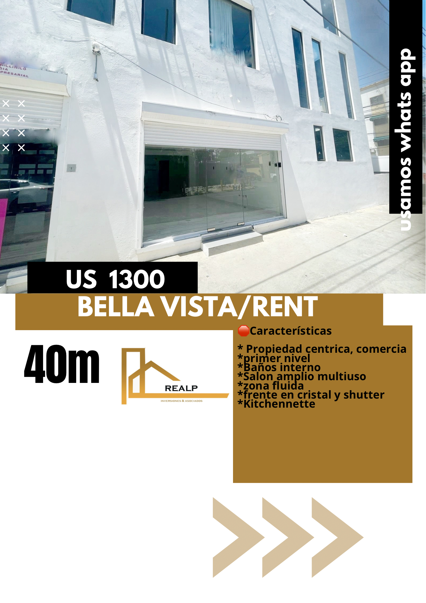 oficinas y locales comerciales - Local bella vista 