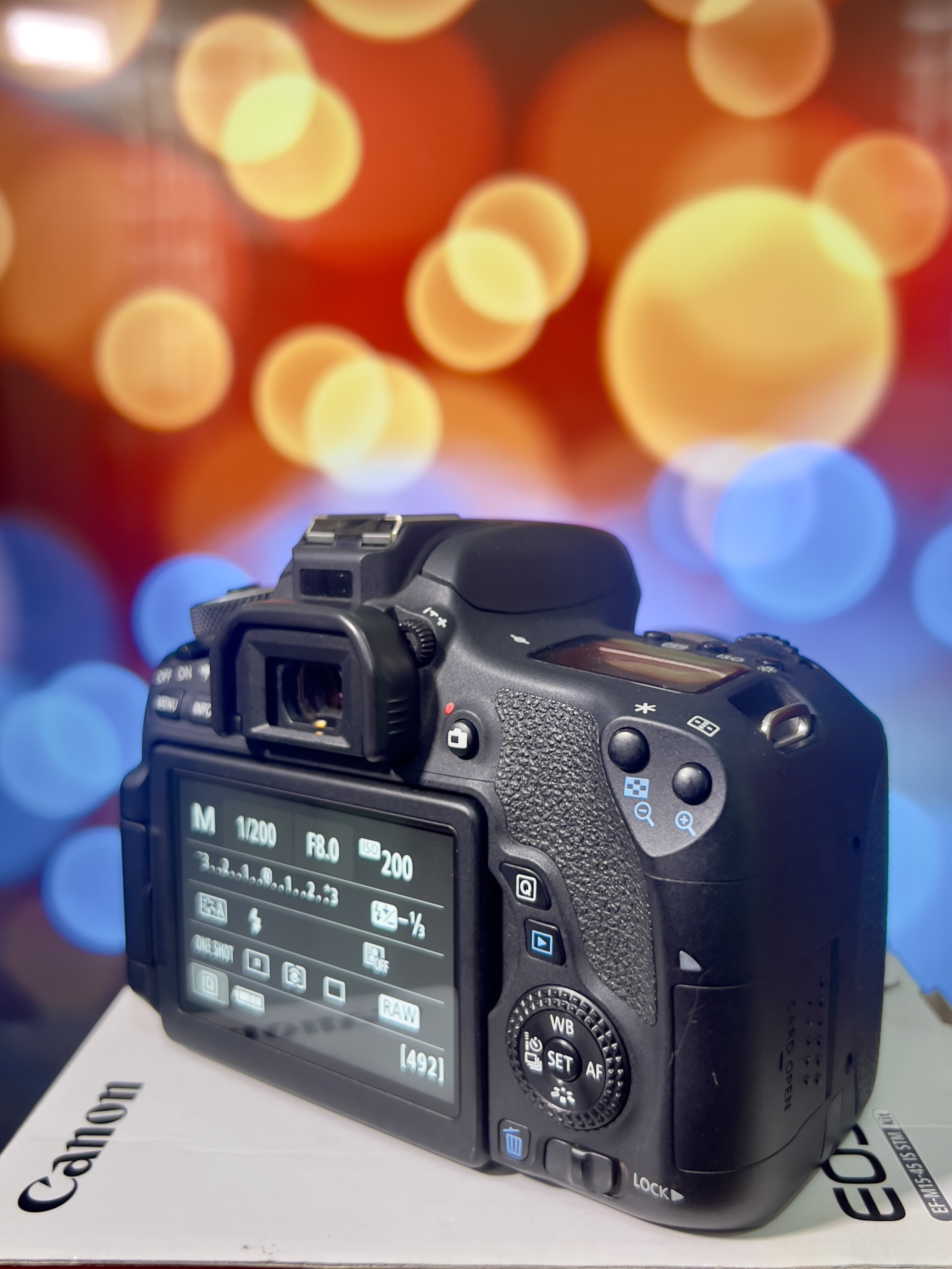 camaras y audio - Camara Canon T6s Como Nueva Recién Importada 4