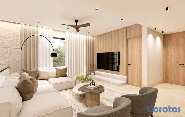 casas vacacionales y villas - Villa en Venta Punta Cana village 3