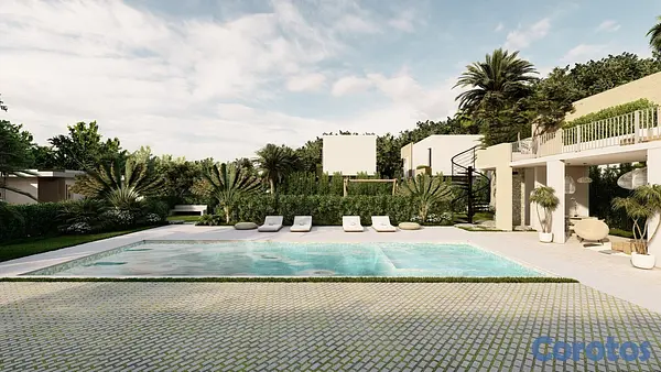 casas vacacionales y villas - Villas Venta en Macao Punta Cana Cerca de Playa Macao con Area Social  4