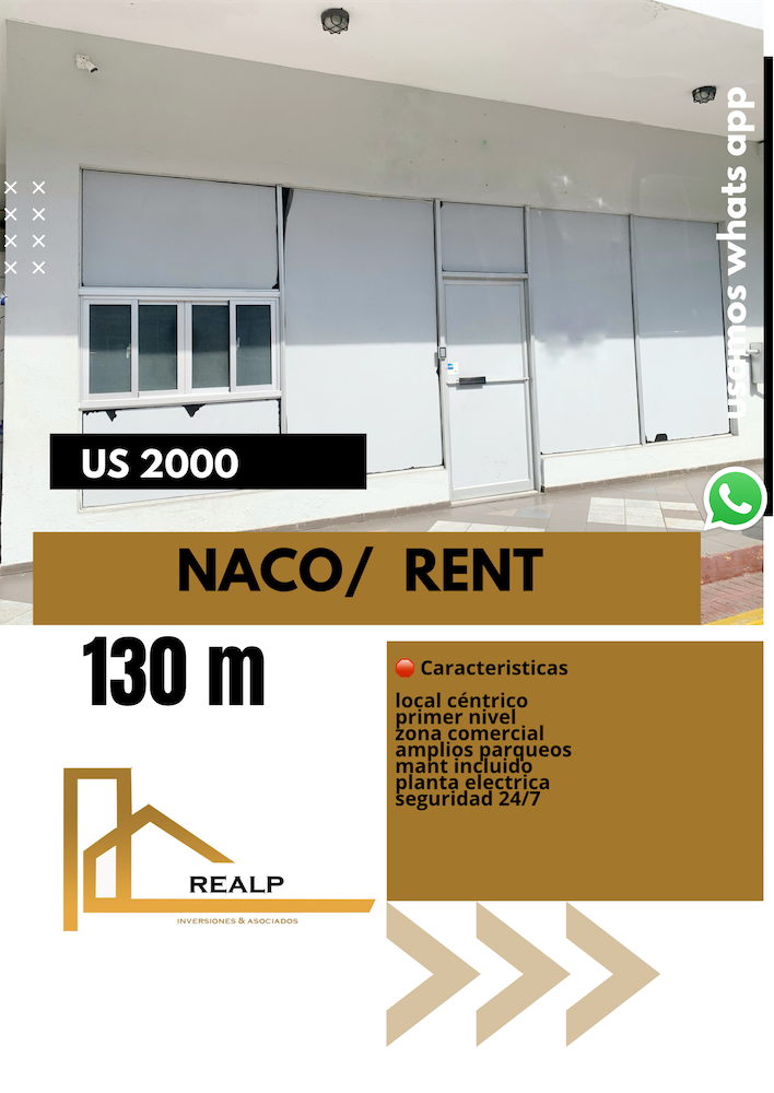 oficinas y locales comerciales - Local naco primer nivel 0