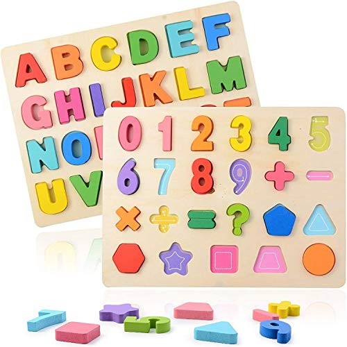 juguetes - ROMPECABEZAS LEGO DE MADERA ABECEDARIO NUMERO FORMAS ALFABETO MONTESORI 3
