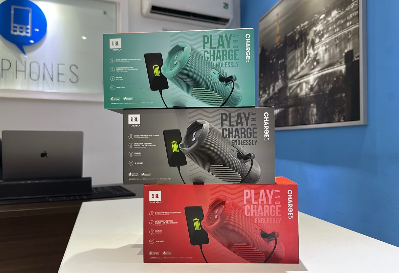 camaras y audio - Bocinas JBL CHARGE 5 Nuevas Selladas, 100 % Originales RD$ 9,995 NEG| TIENDA 1