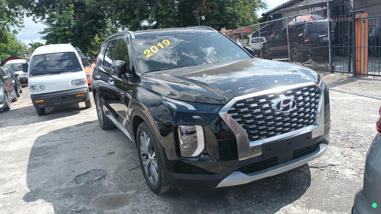 jeepetas y camionetas - HYUNDAI PALISADE 2019 NEGRA GASOLINA 0