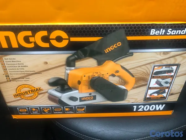 equipos profesionales - Lijadora de plataforma de madera 1200w  4