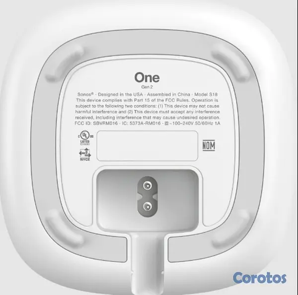 camaras y audio - Set de Audio Premium: Sonos One Gen 2 + Soportes O 5