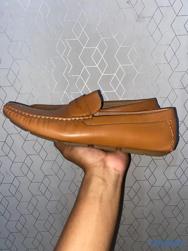 ropa para hombre - Mocasines de cuero color camel – elegantes y cómod 3