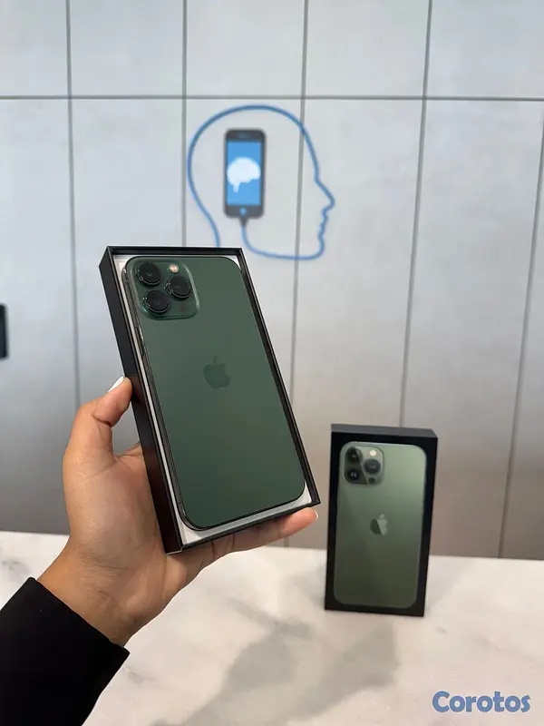 celulares y tabletas - IPHONE 13 PRO MAX 128GB VERDE  DESBLOQUEADO DE FAB