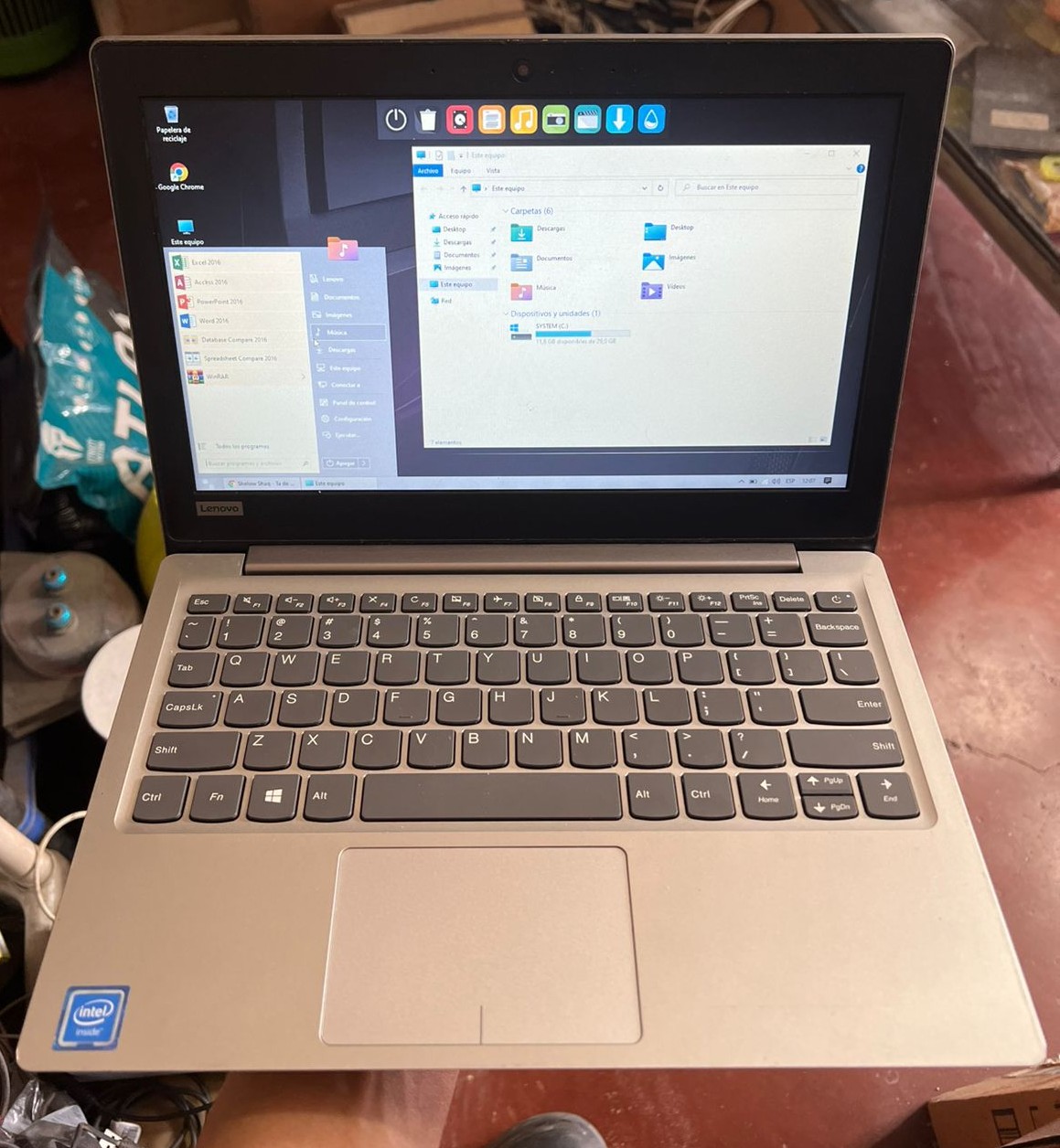 computadoras y laptops - Mini Laptop Lenovo ideapad 11 32gb ext 1M Garantia 0