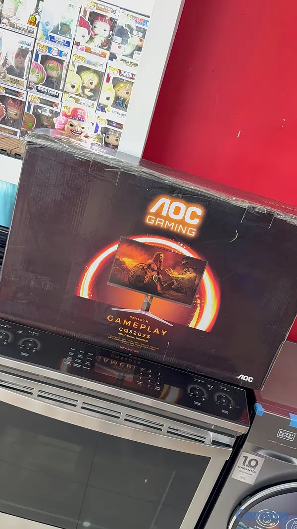 consolas y videojuegos - 🎮🔥 Monitor Gamer AOC 32” Curvo QHD 165Hz 4