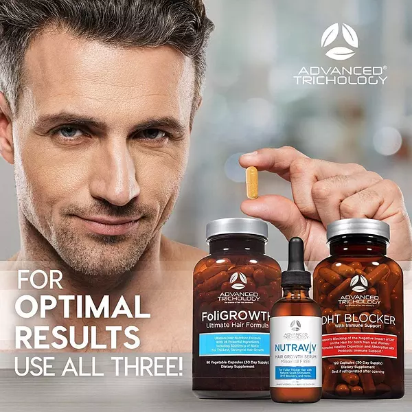 Salud y Equipamiento Médico - Vitamina Crecimiento Perdida De Cabello Foligrowth 90 Cap 3