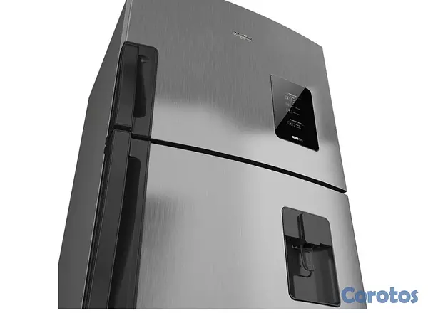 electrodomesticos - nevera en acero inoxidable marca nedoca  2