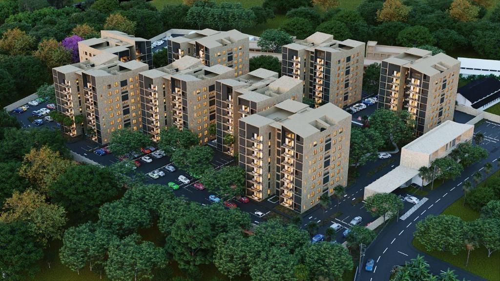apartamentos - Apartamentos en Santiago con piscina y Gimnasio y parques (TH) 2