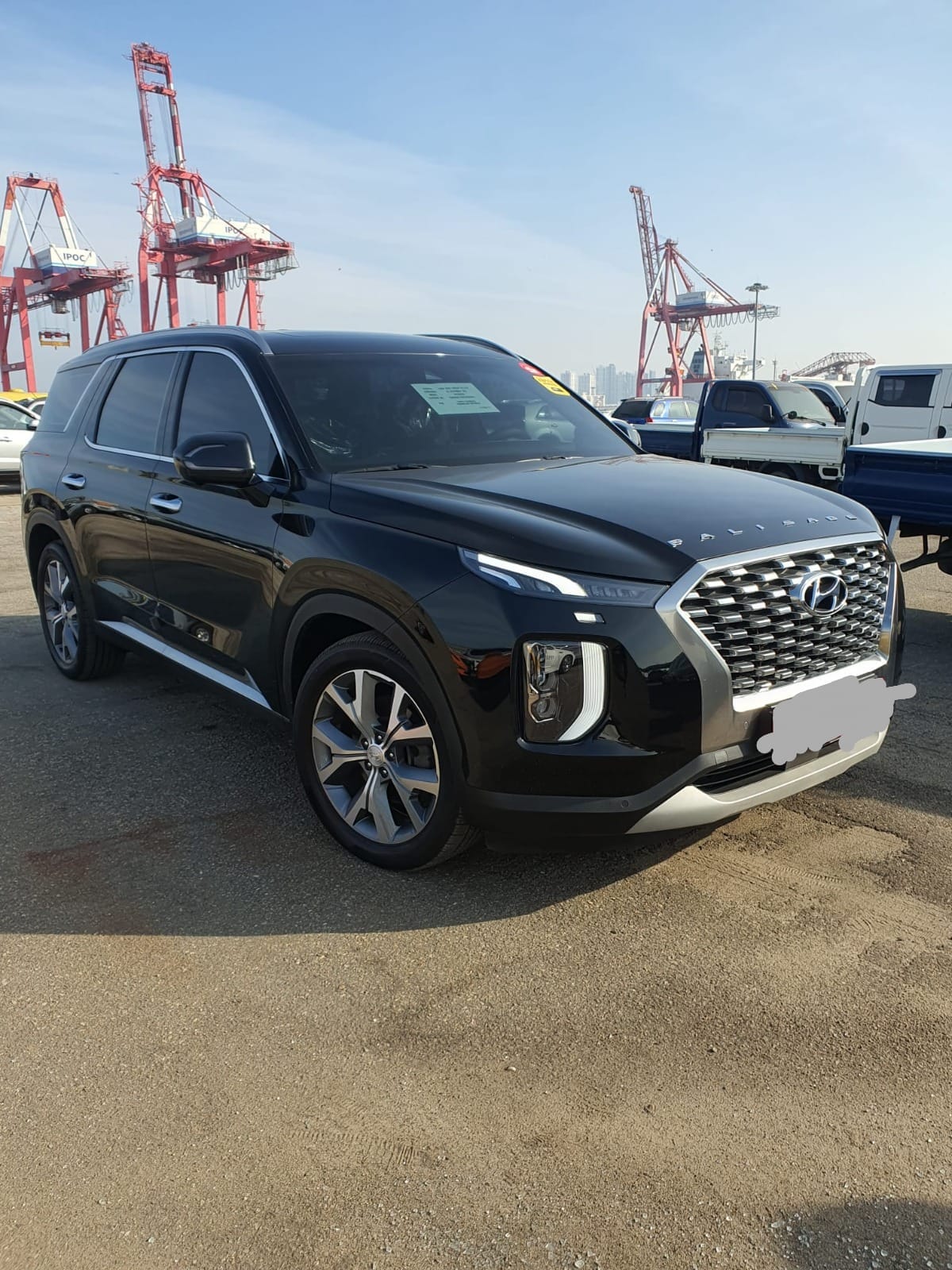 jeepetas y camionetas - HYUNDAI PALISADE 2019 NEGRA GASOLINA 1