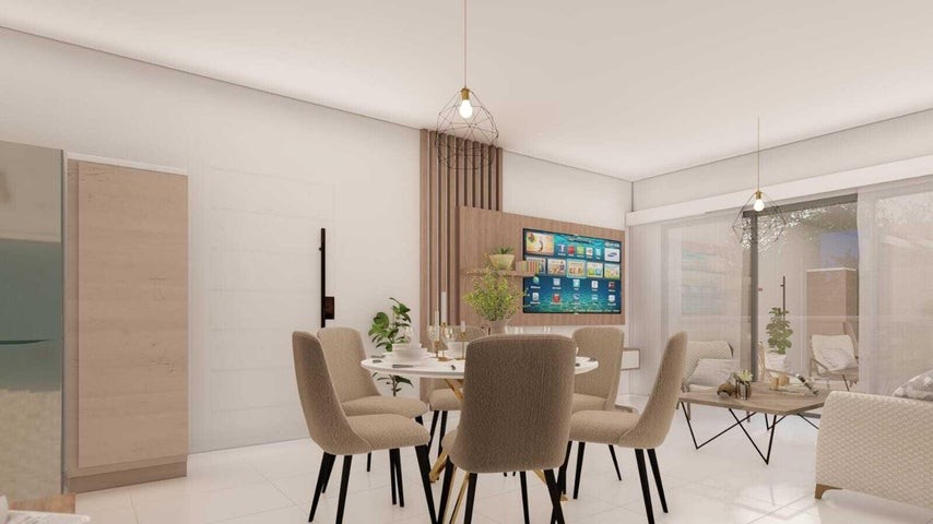 apartamentos - Proyecto en venta Punta Cana #24-1471 un dormitorio, balcón, piscina.
 1