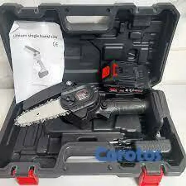 herramientas, jardines y exterior - Motosierra Eléctrica Recargable - Comodidad y Pote 4