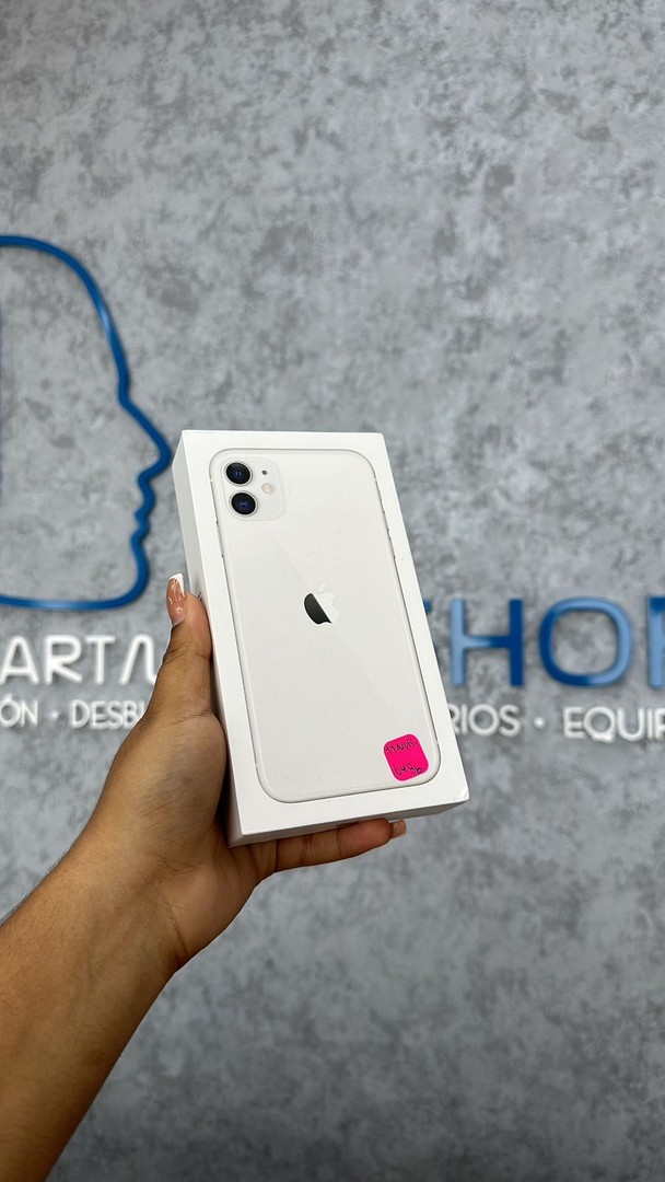 celulares y tabletas - IPHONE 11 64GB BLANCO NUEVO DE CAJA (SOMOS TIENDA) 0