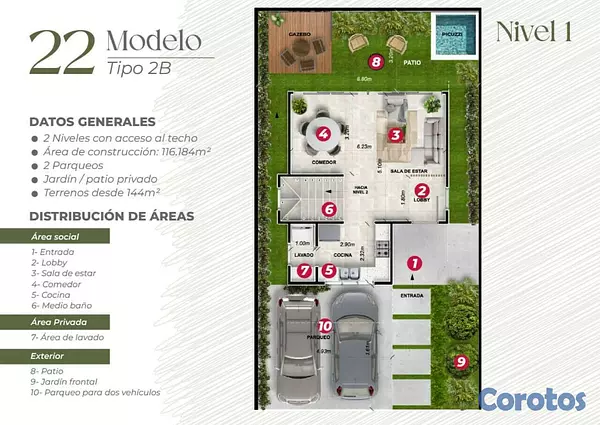 casas - Venta De Proyecto De Casas En Santo Domingo Este, Av. Ecológica. 9