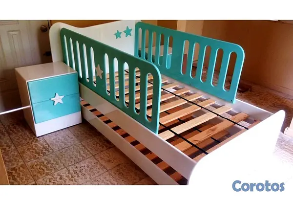 muebles y colchones - Cama cuna Twin 39" 3