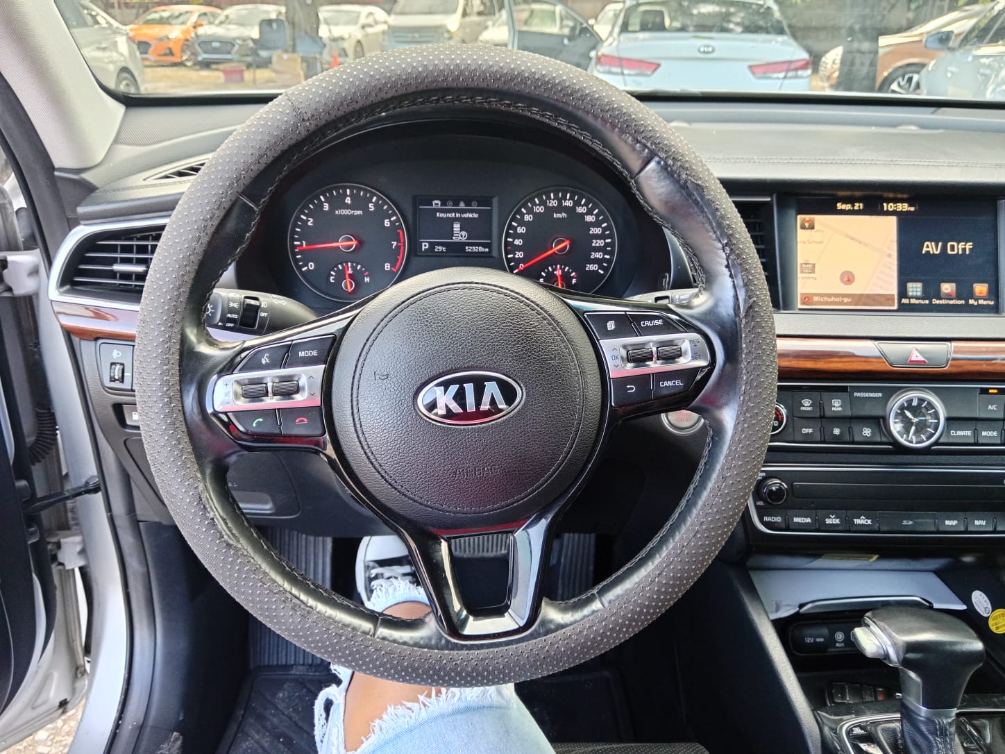 carros - KIA K7 2017 GRIS 10