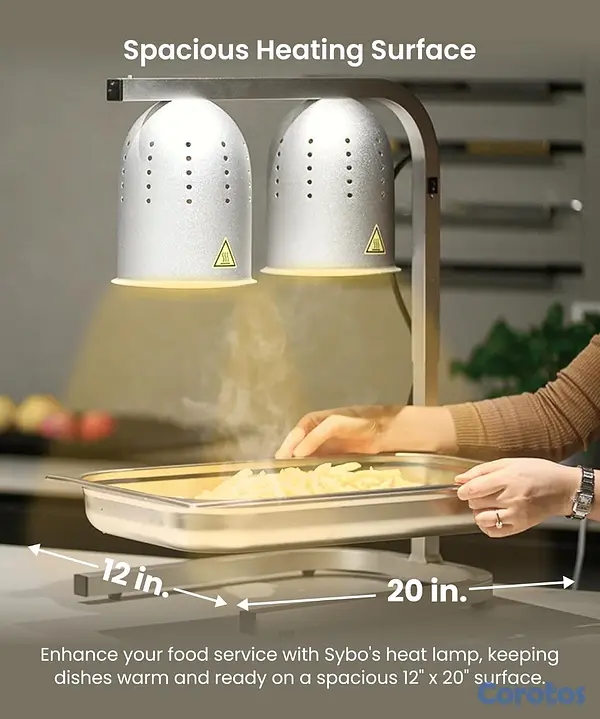 cocina - 🔥 Lámpara de Calor para Alimentos DL2112 NUEVA 🍟🍗 4