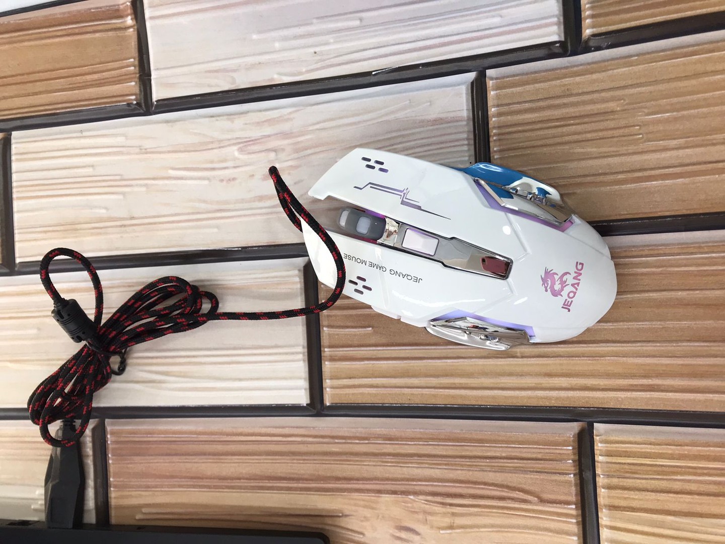 otros electronicos - Mouse Gaming JM - 520 RGB USB Luz Led Multicolor
 4