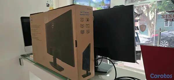 computadoras y laptops - Monitor Dell 27 Pulgadas Full 1080p a 75hz New de Caja 3