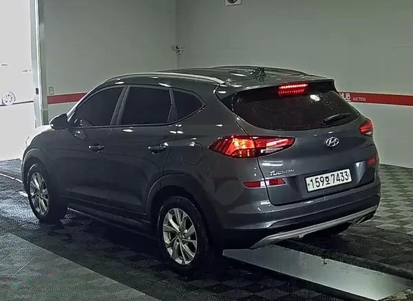 jeepetas y camionetas - HYUNDAI TUCSON 2020 GRIS OSCURO DIESEL 3