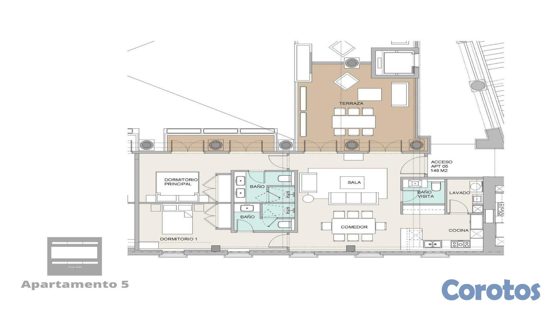 apartamentos - En Renta Residencial de Lujo de 9 Apartamentos Zona Colonial 10