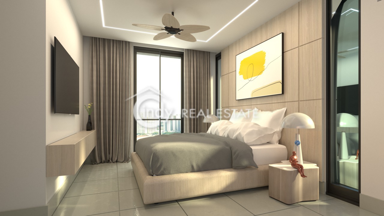 apartamentos - Apartamento 102m², 3 Hab, Piscina en Santiago 2