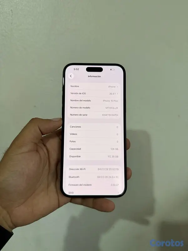 celulares y tabletas - iPhone 15 plus 128gb Factory 🤳🏻 7