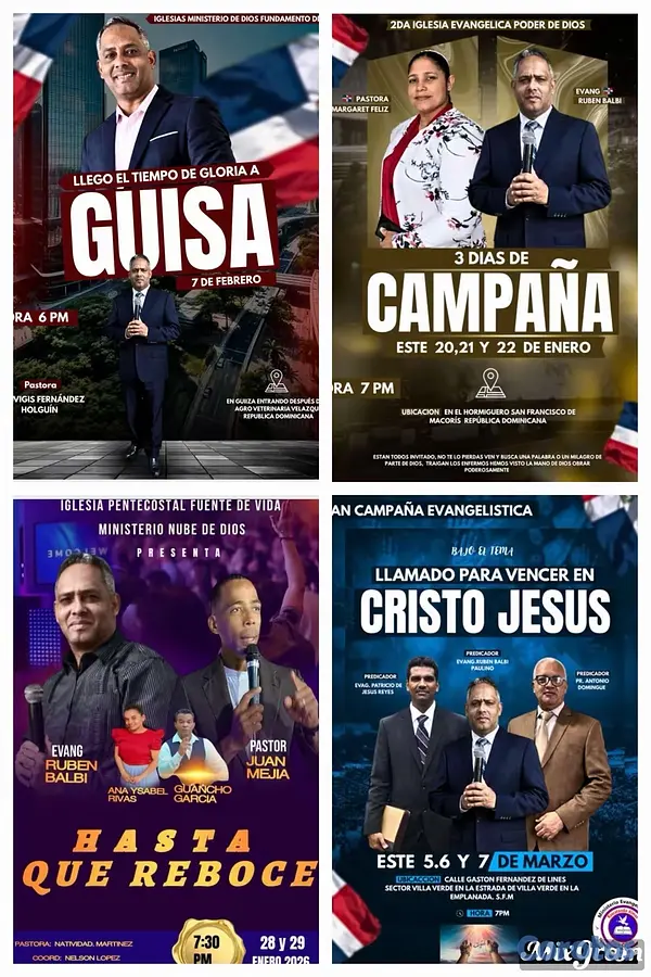 servicios profesionales - Creo Flyers para Eventos Cristianos y Actividades 5