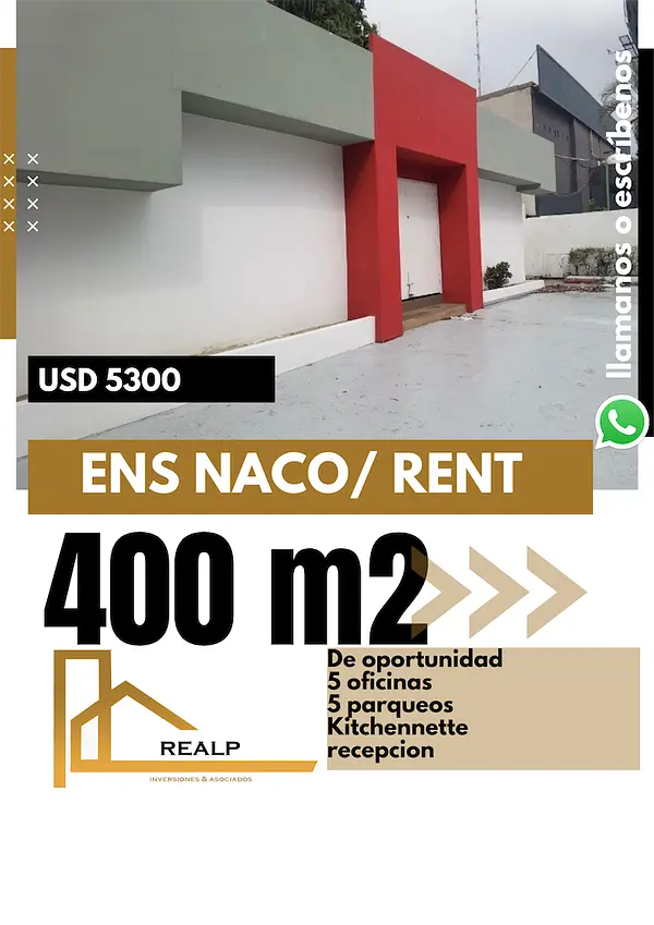 oficinas y locales comerciales - Local céntrico en Naco  400 metros 1