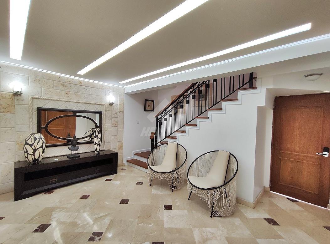 casas - MODERNA CASA AMUEBLADA CON PISCINA CERROS GURABO SANTIAGO 2
