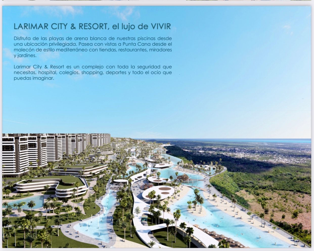apartamentos - Venta de apartamentos en punta cana Larimar City & Resort República Dominicana  5