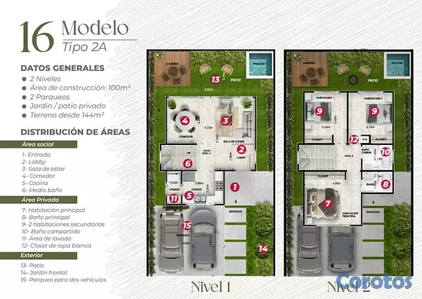 casas - Venta De Proyecto De Casas En Santo Domingo Este, Av. Ecológica. 10