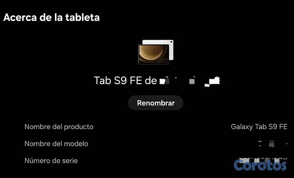 celulares y tabletas - Samsung Galaxy Tab S9 FE 3