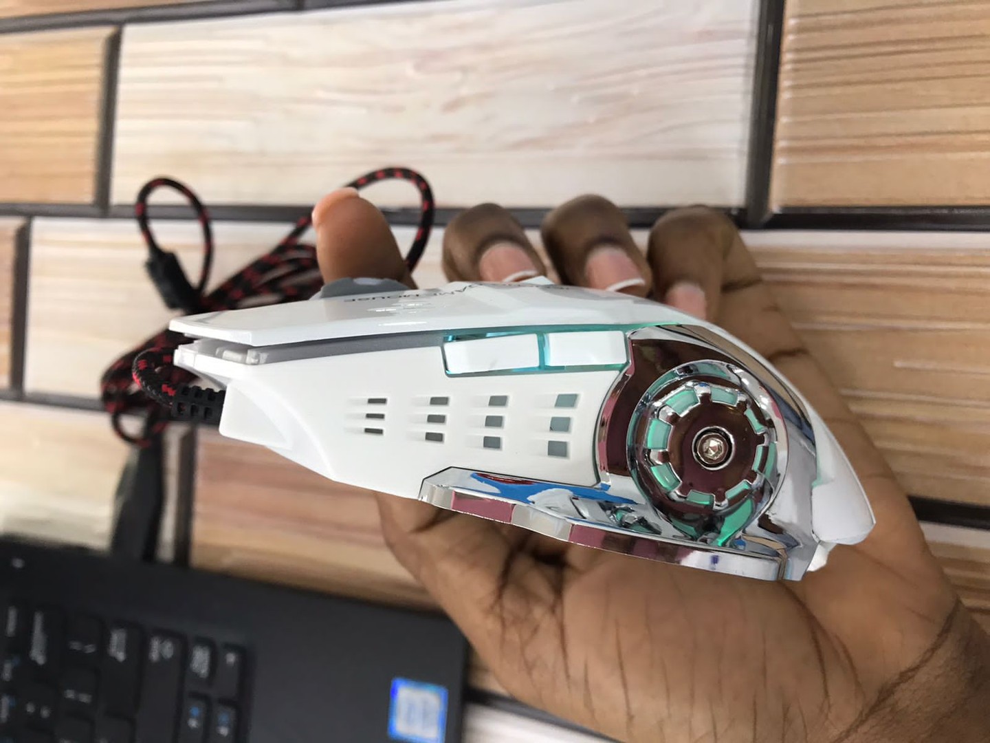 otros electronicos - Mouse Gaming JM - 520 RGB USB Luz Led Multicolor
 5