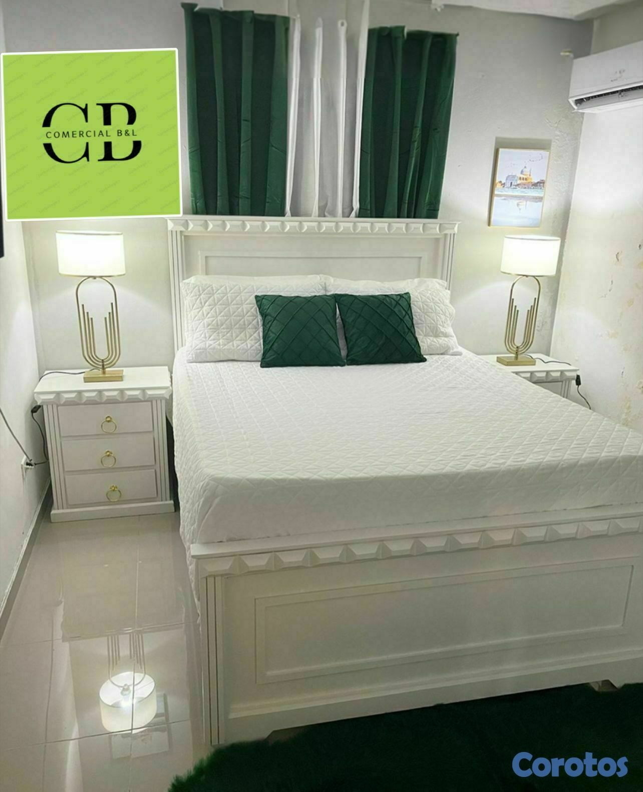 muebles y colchones - Juego de habitación de pirámides  3