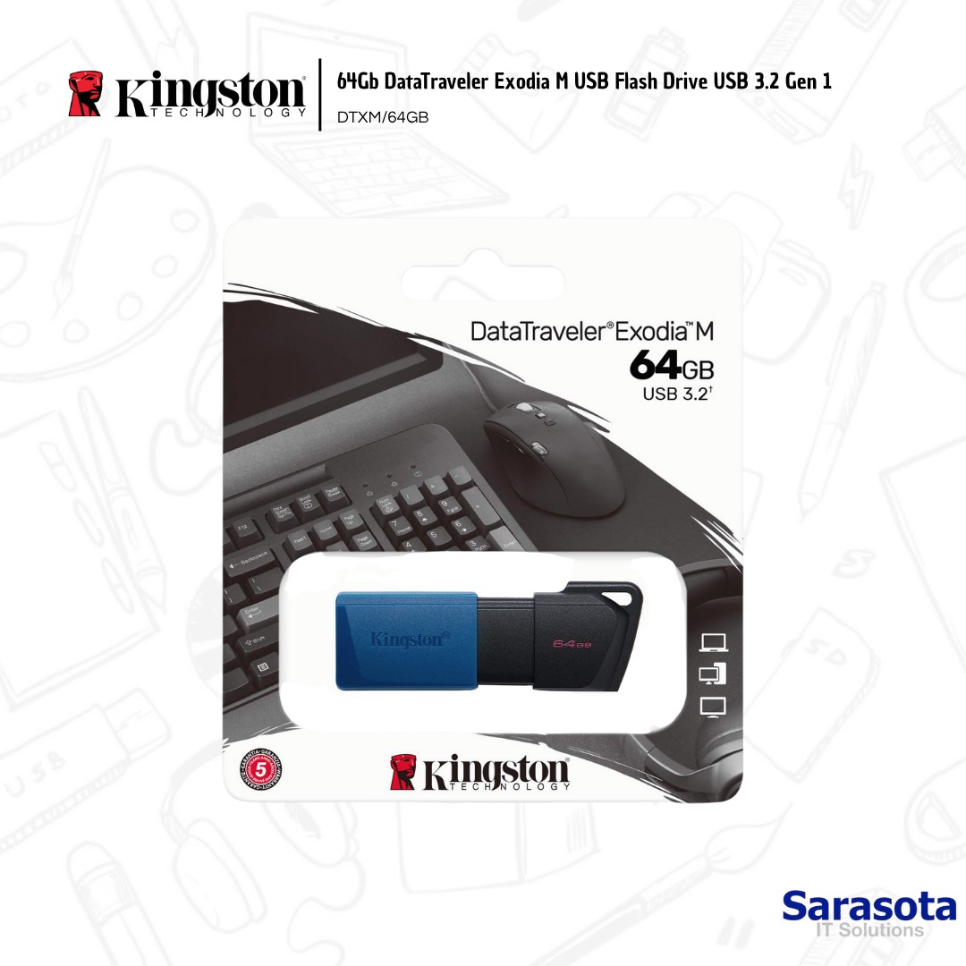 accesorios para electronica - Memoria Kingston USB Gen 3.2 de 64Gb 1