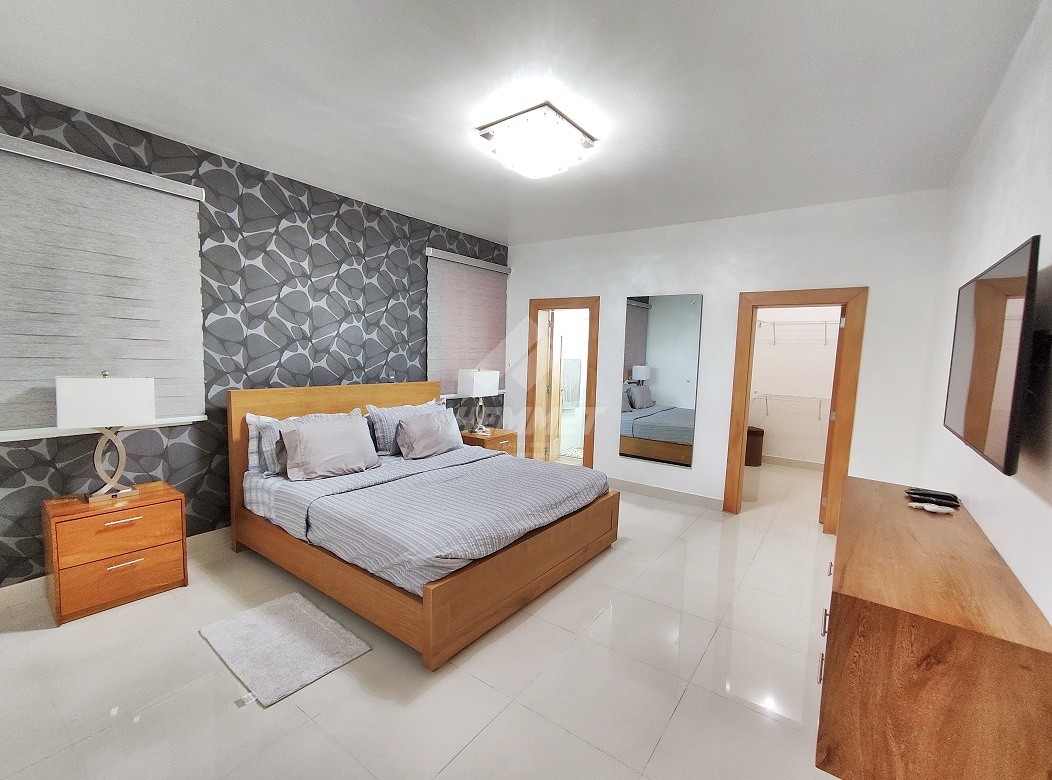 apartamentos - QUINTO NIVEL AMUEBLADO LA ESMERALDA SANTIAGO  3