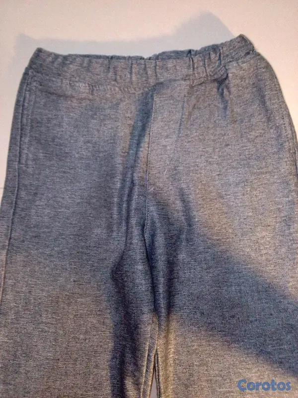 ropa para hombre - Pantalón gris plateado  2