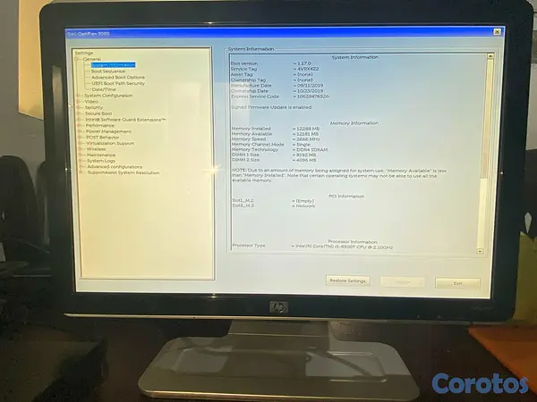 computadoras y laptops - Dell OptiPlex 3060 Mini + Monitor mause y teclado 3