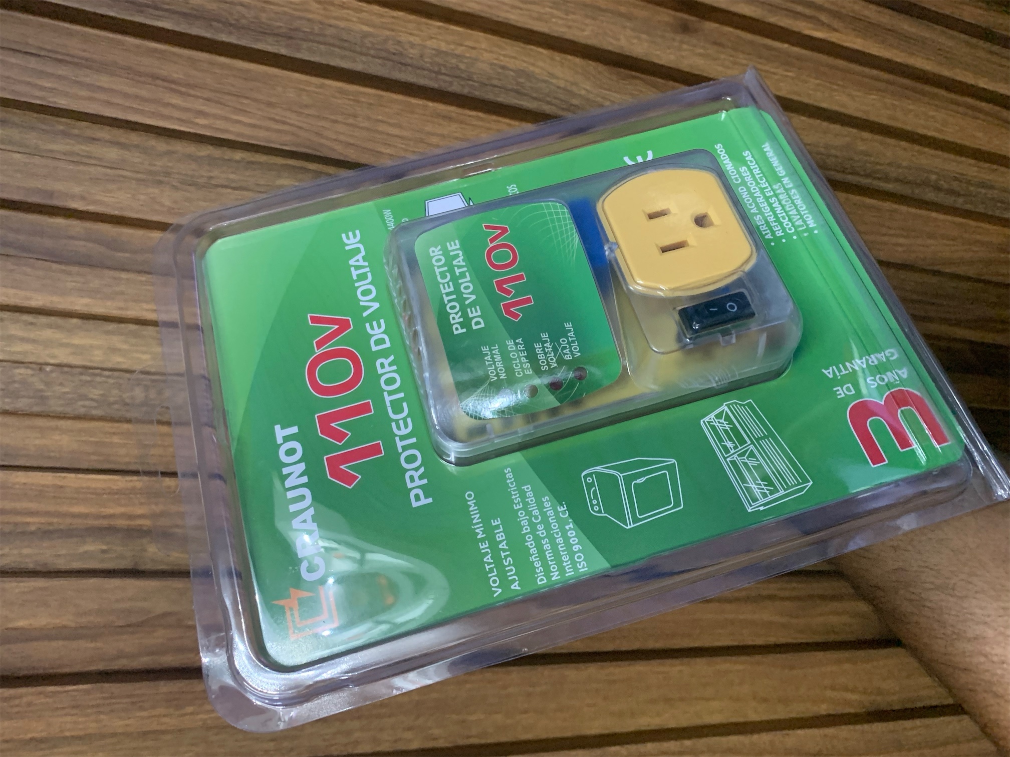 accesorios para electronica - protector  de voltaje Graunot 110V  1