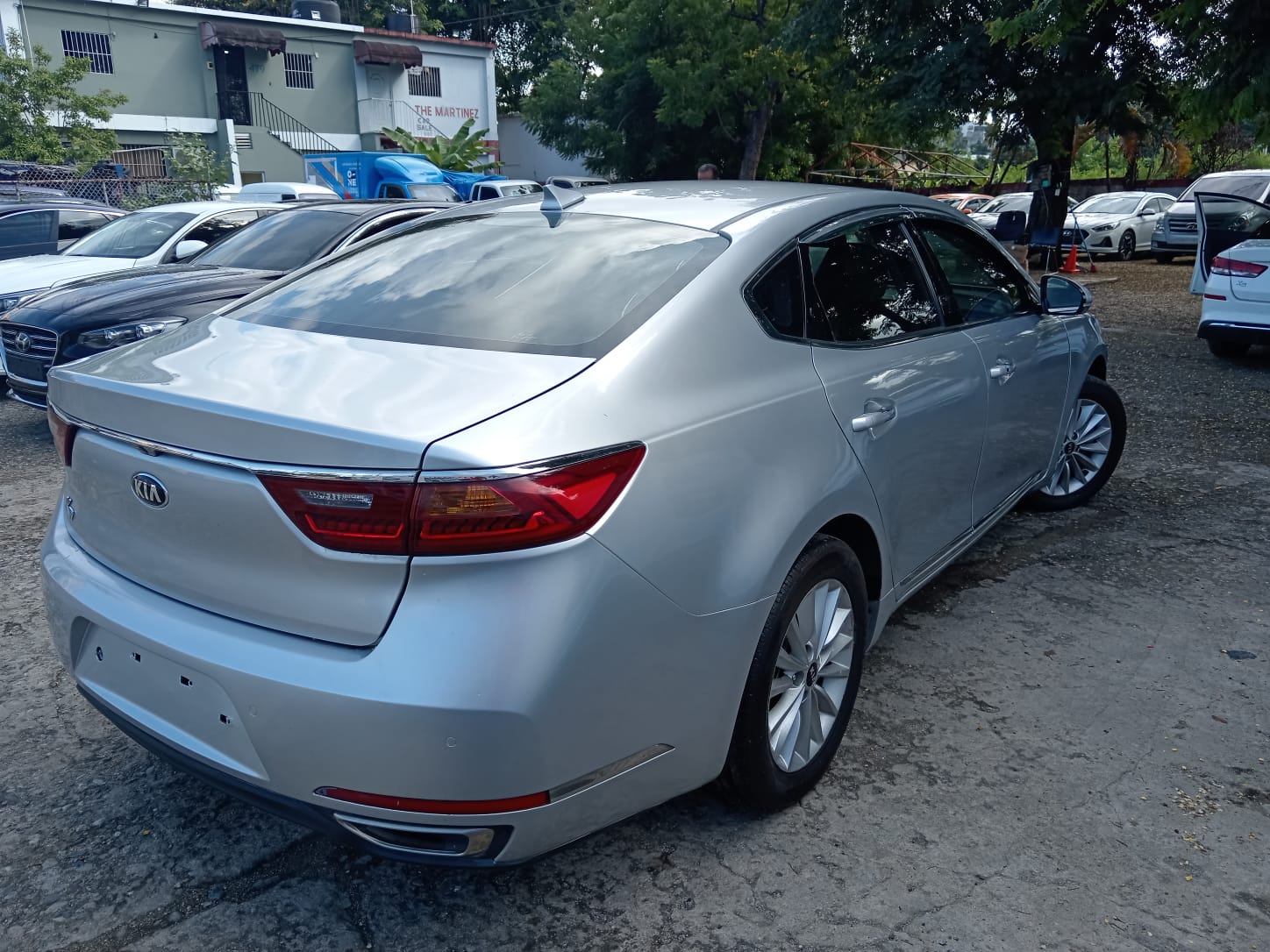 carros - KIA K7 2017 GRIS 2