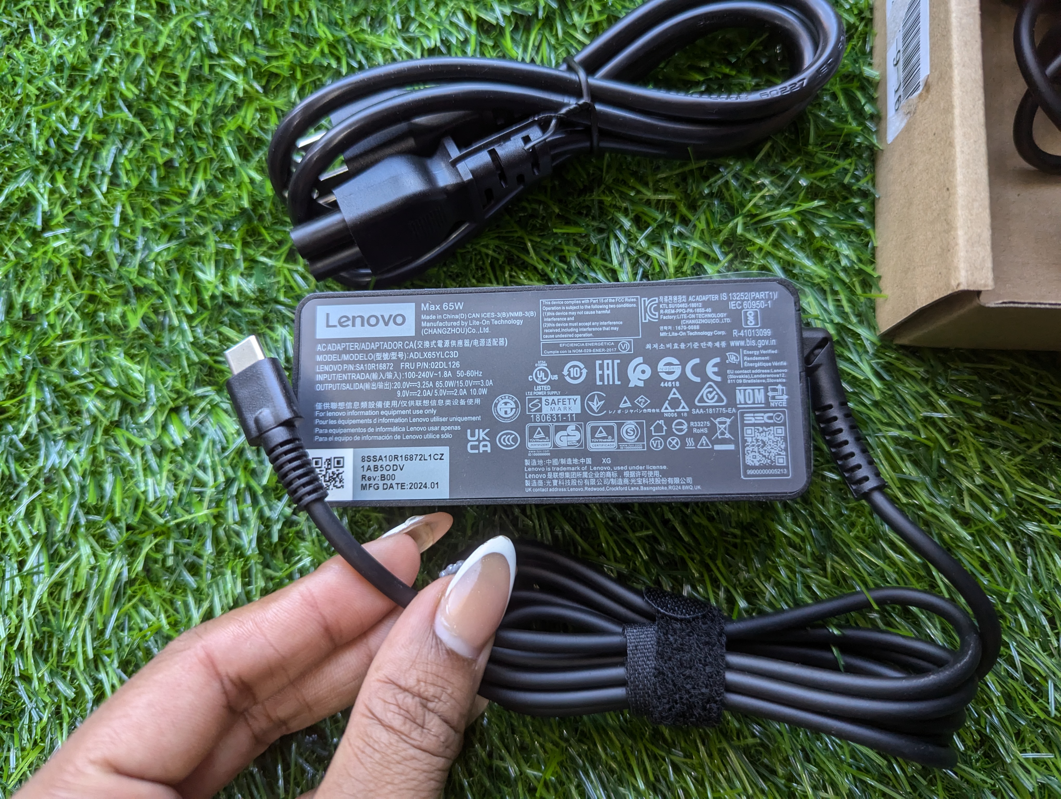 accesorios para electronica - cargador para laptops Lenovo 65w tipoc 1