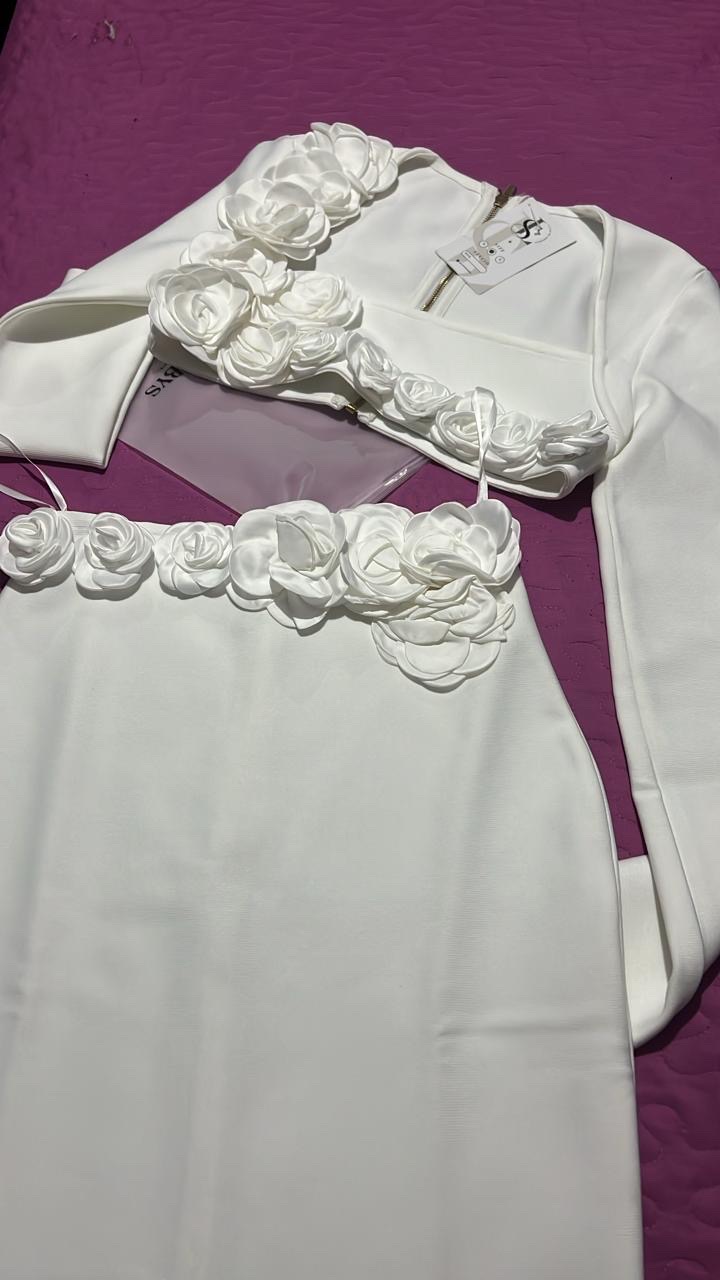 ropa para mujer -  Hermoso conjunto blanco 2,800 0