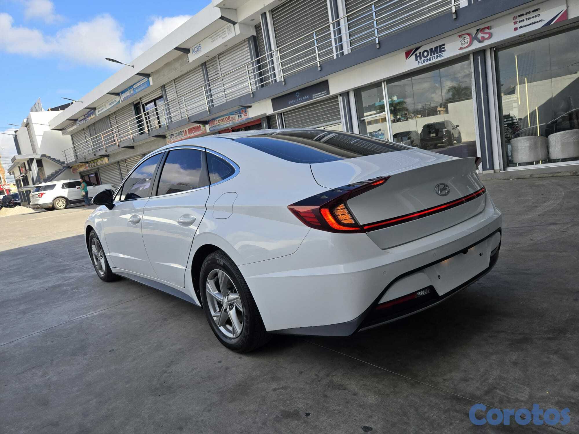 carros - HYUNDAI SONATA DN8 2020 BLANCO 7