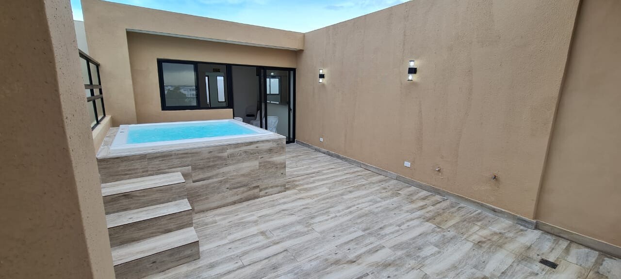 apartamentos - Se Alquila apto en 2Piso en Residencial Cerrado con Áreas Sociales Mirador norte 5